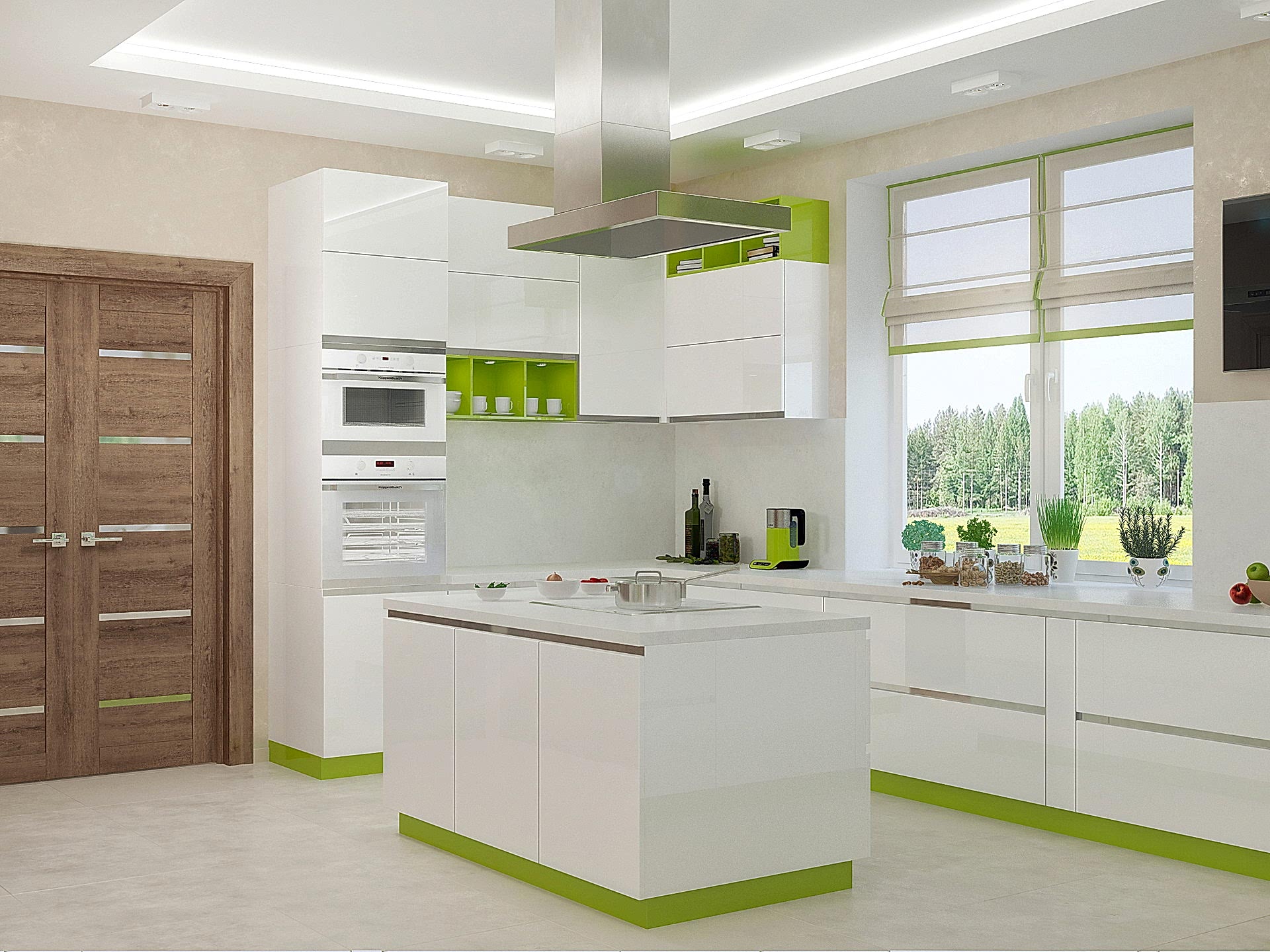 Дизайн интерьера кухни